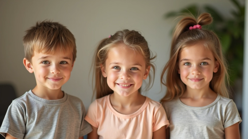 Crianças de diferentes idades em ambientes seguros e estruturados