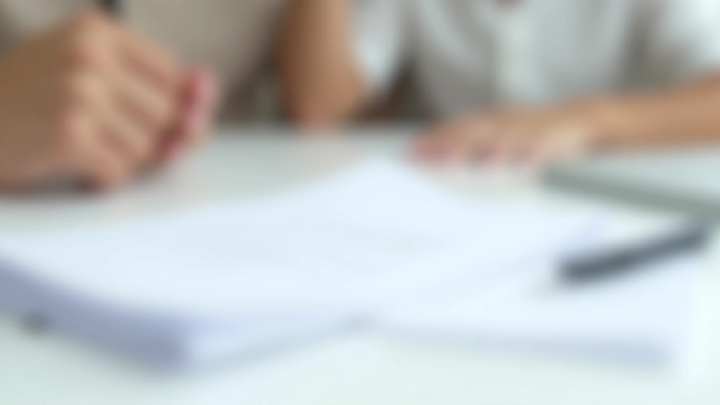 Documentos da Segurança Social e recurso de apoio familiar em mesa de trabalho